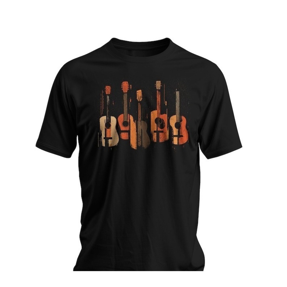 Guitar Tshirt Musician Gift  Music Lover Tee